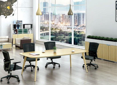Modern Office Conference table Tables Wood Design Furniture Meeting